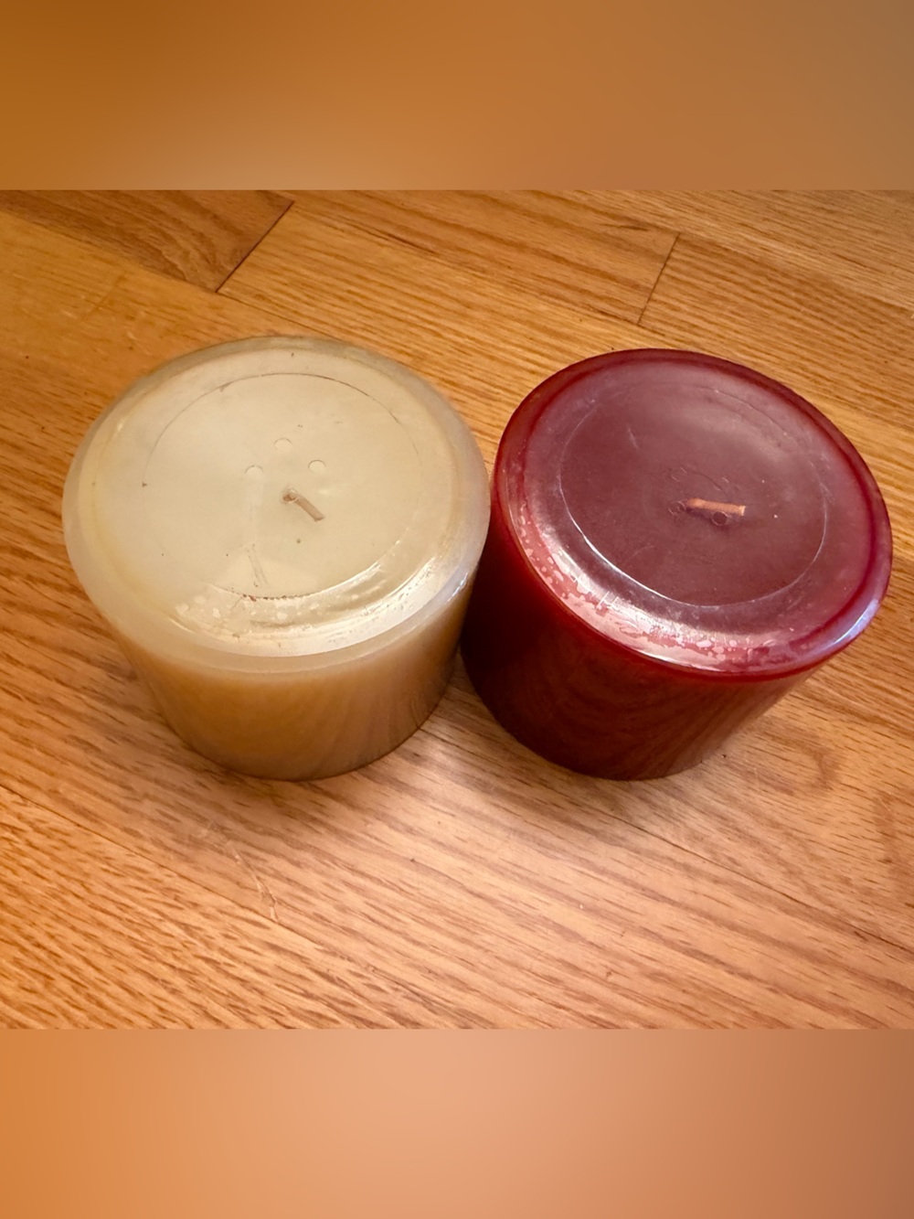 Longaberger Pint Size Pillar Candles